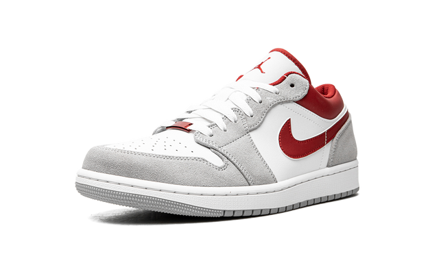 Jordan 1 Low SE Light Smoke Gray Gym Red