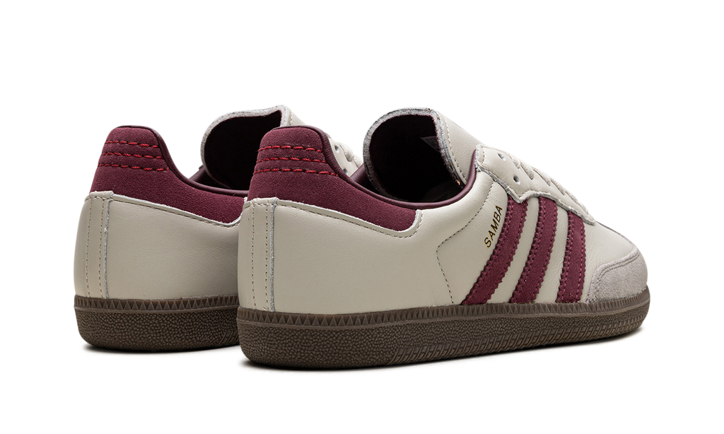Adidas Samba Putty Gray Maroon