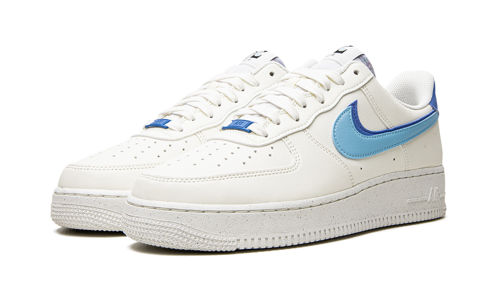 Nike Air Force 1 Double Swoosh White Medium Blue
