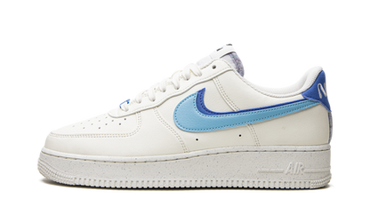 Nike Air Force 1 Double Swoosh White Medium Blue