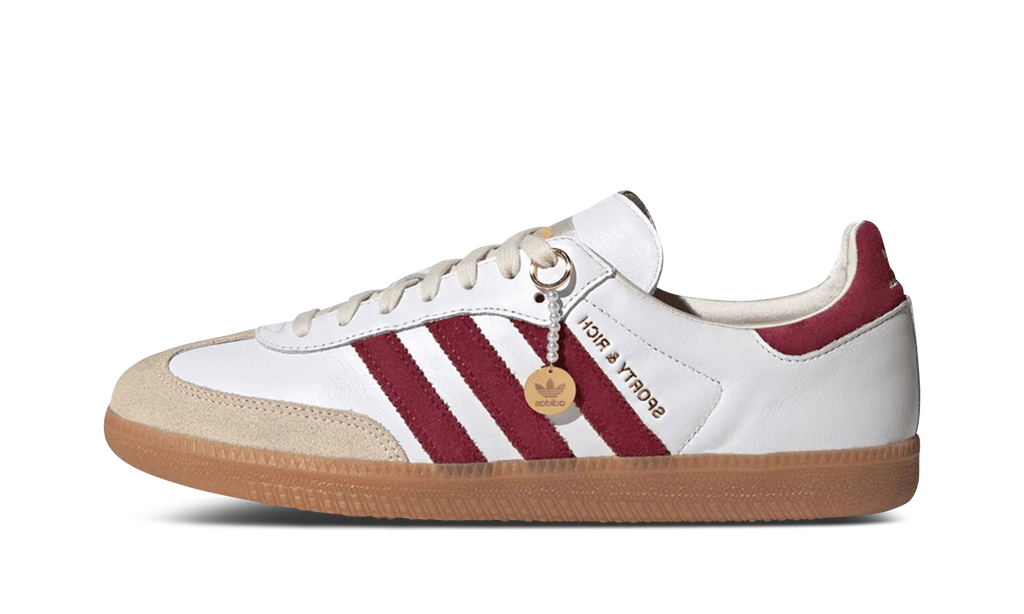 Adidas Samba Sporty &amp; Rich White Core Burgundy