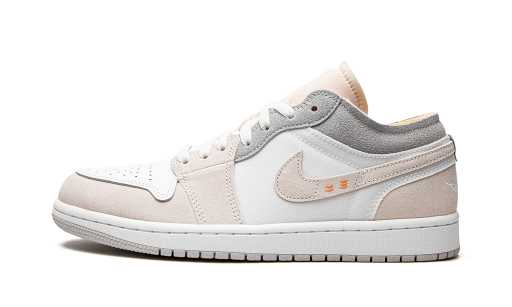 Air Jordan 1 Low Inside Out Cream White Light Gray