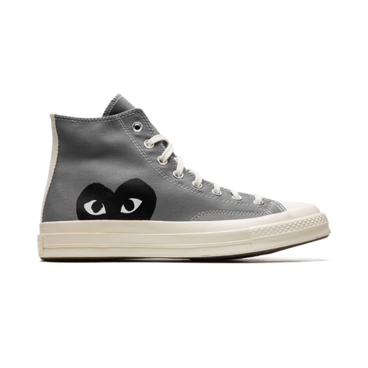 Converse Chuck 70 Hi "CDG Play - Steel Grey"