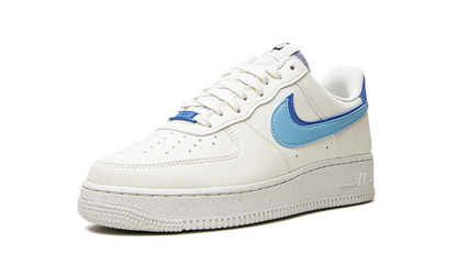 Nike Air Force 1 Double Swoosh White Medium Blue