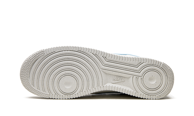 Nike Air Force 1 Double Swoosh White Medium Blue