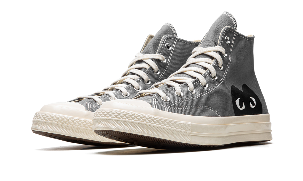 Converse Chuck 70 Hi "CDG Play - Steel Grey"