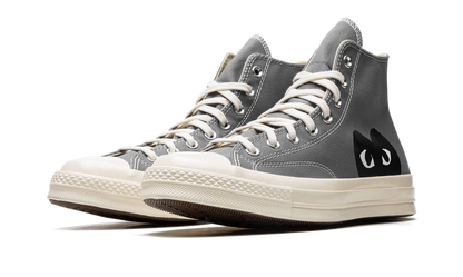 Converse Chuck 70 Hi "CDG Play - Steel Grey"