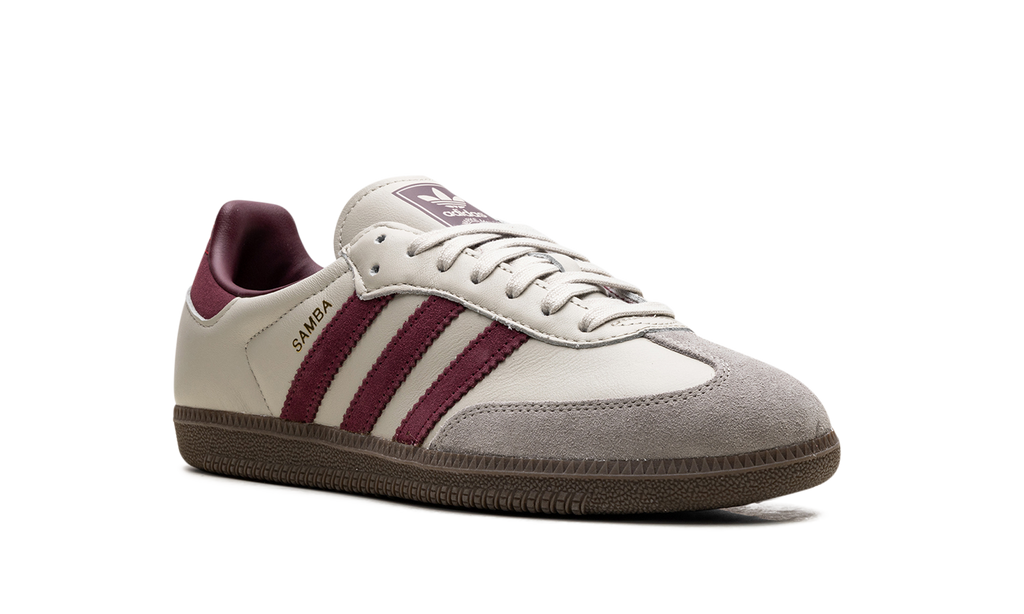 Adidas Samba Putty Gray Maroon