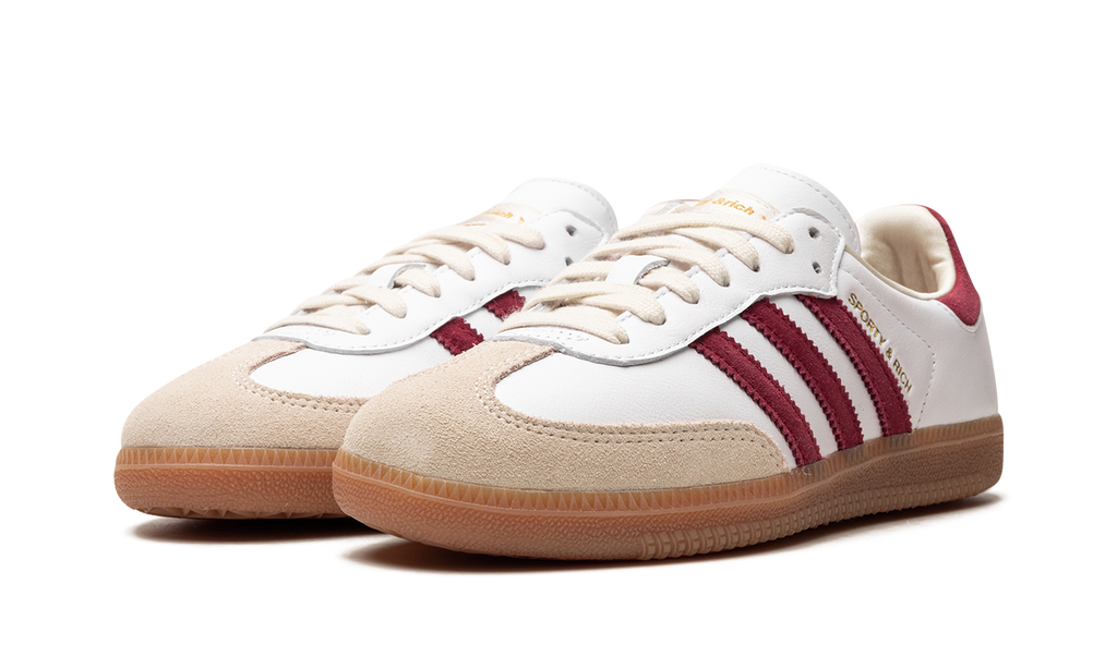 Adidas Samba Sporty &amp; Rich White Core Burgundy