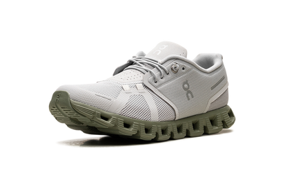 On Running Cloud 5 Glacier Gray Reseda Green