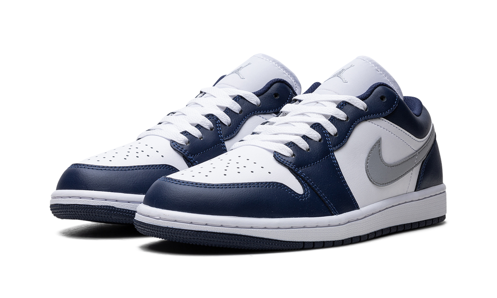 Jordan 1 Low Wolf Gray Midnight Navy
