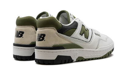 New Balance 550 White / Dark Olivine