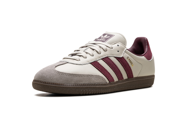 Adidas Samba Putty Gray Maroon