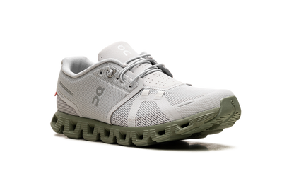 On Running Cloud 5 Glacier Gray Reseda Green