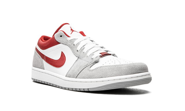 Jordan 1 Low SE Light Smoke Gray Gym Red